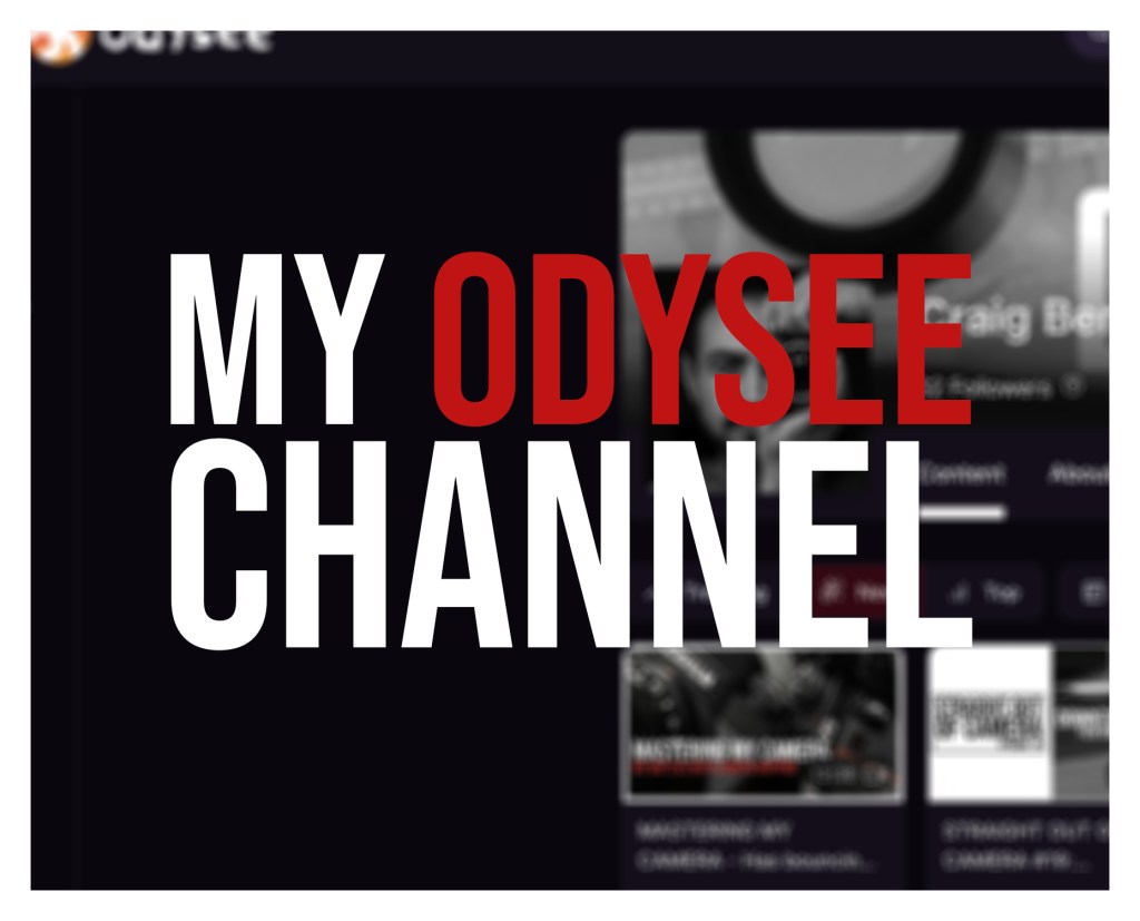 MY ODYSEE CHANNEL